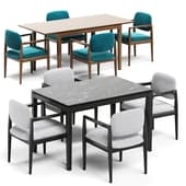 Стол МИЛФОРД 120 Стул Йоки SKDesign