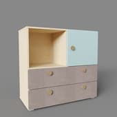 Тумба Арчи-1 Greenish Plywood