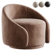 Swivel Barrel Chair