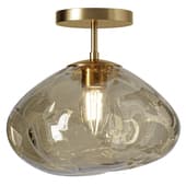 Amora ceiling light made of glass