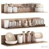 Декоративный набор посуды 03/ dishes set 03