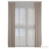 Curtain 38/ Шторы высокие 650см