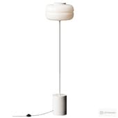 Westwing Collection Bun Marble Floor Lamp