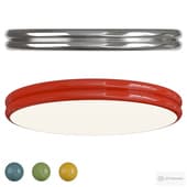 Modern ceiling chandelier with artificial lamp