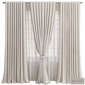 Curtain 143/ шторы с кантом