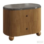 Carlisle Bedside Table Large