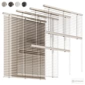 Modern Aluminum Venetian Blind Set