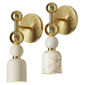Flume Alabaster Wall Lamp