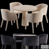 Nicola & Cellini Entry dining Set 022 by rh.com