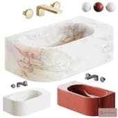 Pedra Wall-Hung Basin || Умывальники Pedra