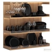Декоративный набор посуды 01/ dishes set 01