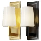 Fyn Wall Sconce 12 Aged Brass with Opal Glass