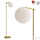 Staggered Glass Floor Lamp