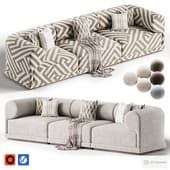 RH Bond Modular 3 Piece Sofa by rh.com
