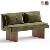 Umi Velvet Dining Sofa