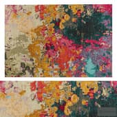 Flat Weave Rug Stay Multicolour