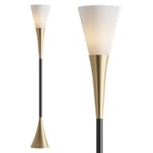 Possini Euro Piazza Torchiere Floor Lamp