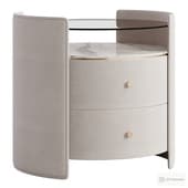 Modern Luxury Glass Nightstand