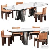 Molteni&C Lise Table and Chair