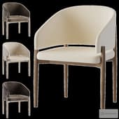 Eva Fabric Dining Armchair by rh.com