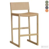 Clyde Leather Counter Stool by Westelm