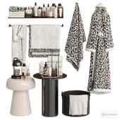 Bathroom set 34/ Декоративный набор для санузла