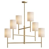 Barbara Barry Key 6 Light Dining Room Chandelier