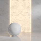Seamless translucent white marble 4K