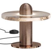 Alabaster Comet Table Lamp