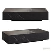 Wayne ractangular marble coffee table