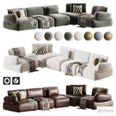 Обеденный диван Snail | Snail Dining Sofa by natuzzi.com
