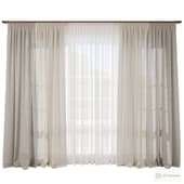 Curtain 30/ Шторы лен