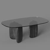 Siori Bushido Coffee table glass 01
