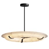 Carve Alabaster Pendant Light