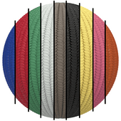 FB20 wool fabric in one design and 9 different 4K colors