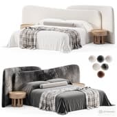 Gaspra Modern Bed by Elmalek Furniture || Двуспальная кровать