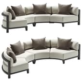 Tamarindo Curved Sofa