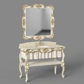 Консоль для ванной комнаты Оливия и зеркало Оливия Grand Romano Home