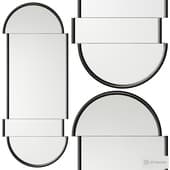 SPLIT MIRROR LONG by LEE BROOM Mirror 09