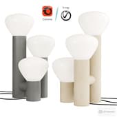 Desk lamp in minimalist style