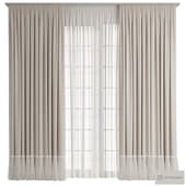Curtains 135/ Шторы с бахромой из нитей