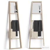 Flavina towel rail with mirror/ Полотенцесушитель Flavina by Kave Home