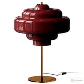 Westwing Collection Millie Glass Table Lamp