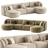 U-shaped sofa Miley