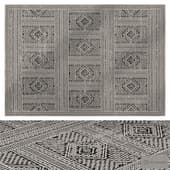 Rug Diego Black White