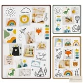 Магнитные доски для детской / magnetic board