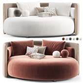 Minotti Bezier Cord Outdoor Sofa