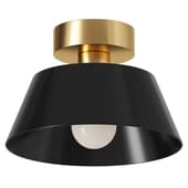 Dazzi Modern Minimalist Round Surface Mount Ceiling Light D30