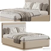 Ciro Fabric Panel Bed