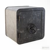 Homary Ethetic Industrial Nightstand